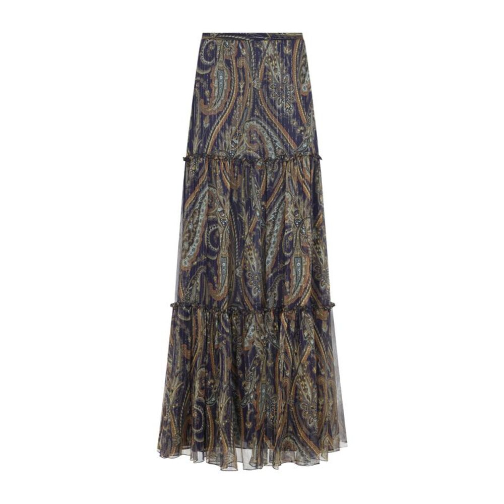 Etro Long Silk Skirt Women